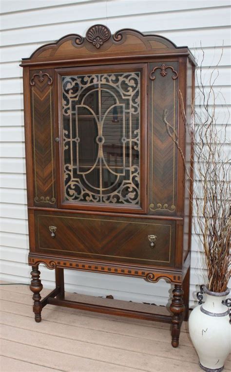 Transform your hutch with white, light & neutral paint colors. Blue & White Vintage China Cabinet | Hometalk
