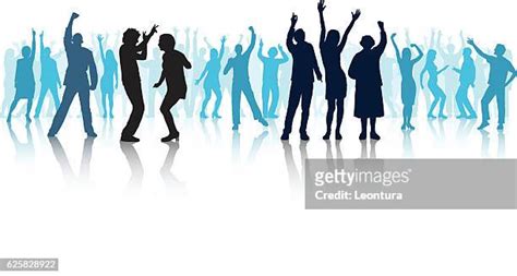 Partying Vector Silhouette Photos And Premium High Res Pictures Getty