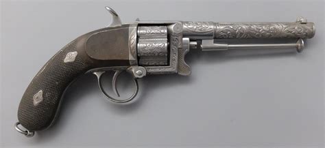 Revolver A Percussion Devisme De Luxe Modele 185859 Calibre 12 Mm