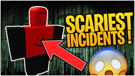 The Scariest Hacking Incidents On Roblox Youtube