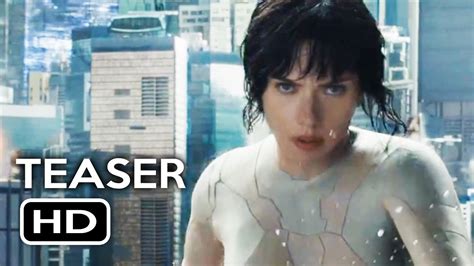 Ghost In The Shell Official Trailer Teaser Scarlett Johansson