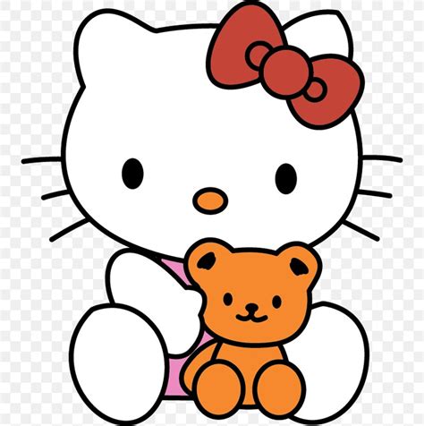 Hello Kitty Coloring Book Kitten Cat Drawing Png 739x824px
