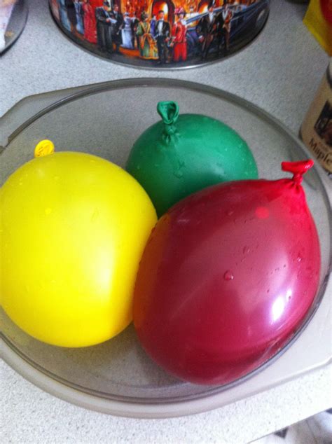 How To Make Colored Ice Balloon Balls