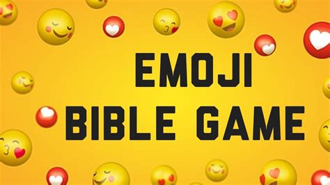 emoji bible quiz 😆 guess the bible character emoji quiz 1 fun bible games youtube
