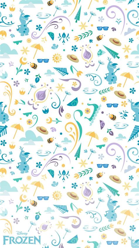Disney Pattern Wallpapers Wallpaper Cave