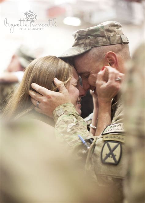 Army Wife Welcoming Her Husband After A Year Long Deployment Military Love Military