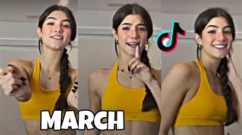 Charli Damelio New Tiktok Dance Compilation March Youtube