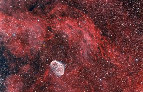 Ngc 6888 Crescent Nebula Cosmic Colors