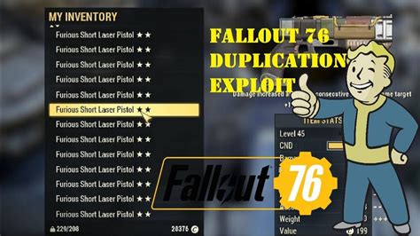 Fallout 76 Duplication Glitch Dupe Any Item Using This Method
