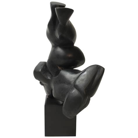 Abstract Bronze Sculpture By Amedeo Fiorese For Sale At 1stdibs