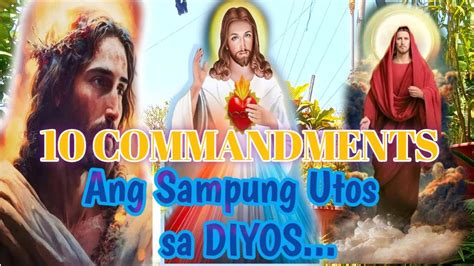 Ang Sampung Utos Ng Diyos The Ten Commandments Youtube