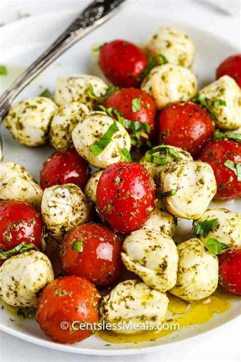 Pesto Caprese Salad