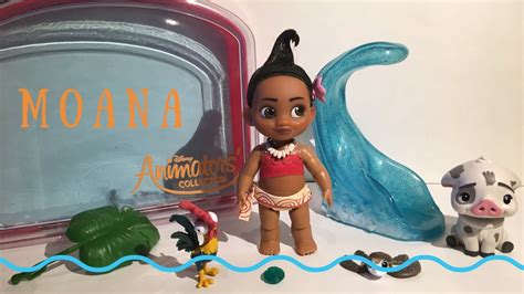 Disney Animator S Collection Moana Doll Review And And Toy Unboxing Youtube