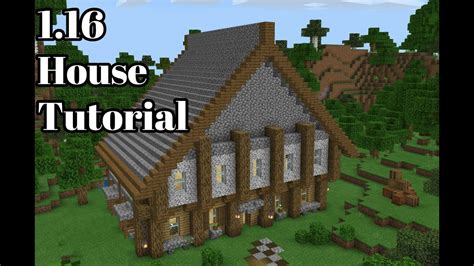 Easiest way to build piston portcullis/redstone castle gate? Minecraft: How to build a Rustic House - Easy step by step ...