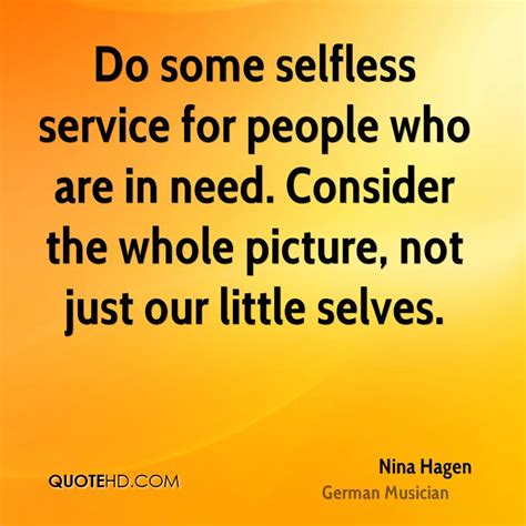 Selfless Service Quotes Quotesgram