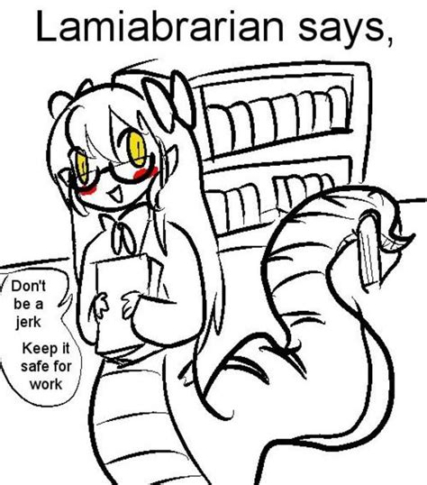 lamiabrarian says lamia naga know your meme