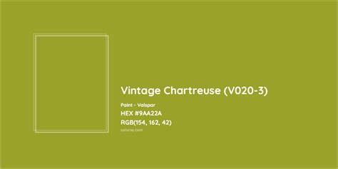 Valspar Vintage Chartreuse V020 3 Paint Color Codes Similar Paints