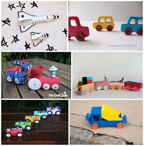 Build A Toy Car From Recycled Materials Making A Cardboard Car