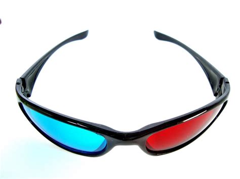New Red Cyan 3d Anaglyph Glasses For Movie Game 1p Ebay