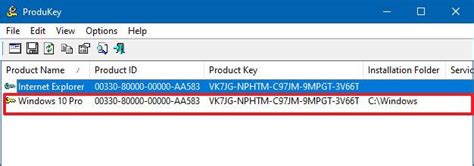 A windows 10 product key is necessary to activate your copy of windows 10 and gain unrestricted access to its features. How to retrieve Windows 10 product key with ProduKey ...