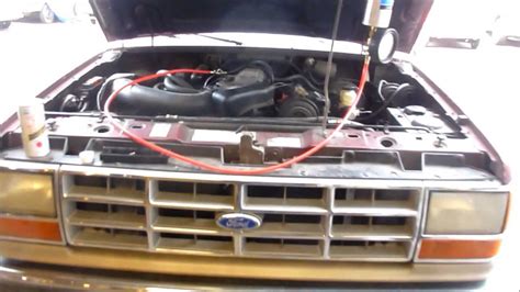 Uncloging Severly Plugged Injectors On A 300k Mile Ford Bronco Ii Youtube