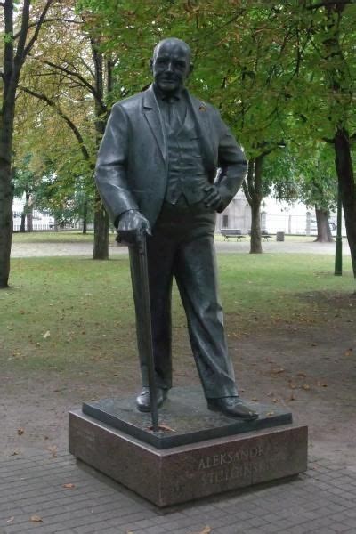 Monument Of President Aleksandras Stulginskis In Kaunas My 3x Great Uncle