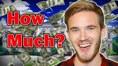 How Much Money Does Pewdiepie Make A Year Youtube
