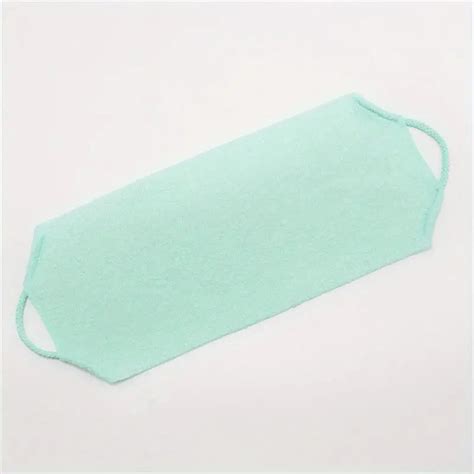 Stretchable Exfoliating Back Scrubber With Handles Neck Back Scrubber