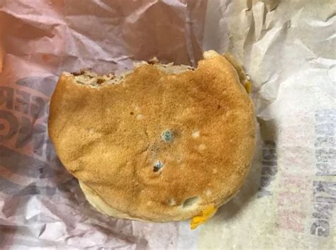 It Was Disgusting Man Slams Burger King After Finding Mould On A