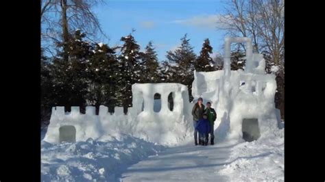 Ice House 2014 Snow Fort Youtube