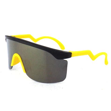 oversize shield sunglasses 80s nos vintage sun glasses etsy shield sunglasses sunglasses
