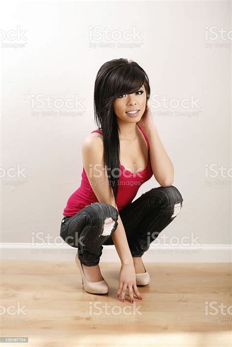 Petite Asian Woman Stock Photo More Pictures Of Years IStock