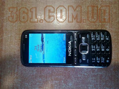 БУ 4 Sim Nokia C8 Телефон на 4 Сим карты телевизор радио черный