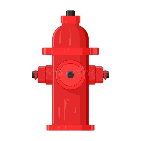 Red Fire Hydrant Realistic Stock Illustrations 120 Red Fire Hydrant