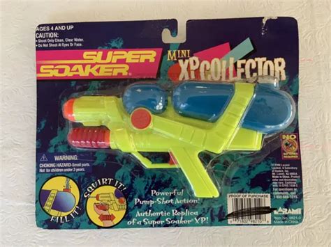 Super Soaker 1998 Larami Hasbro Mini Xp Collector Pump Shot Action