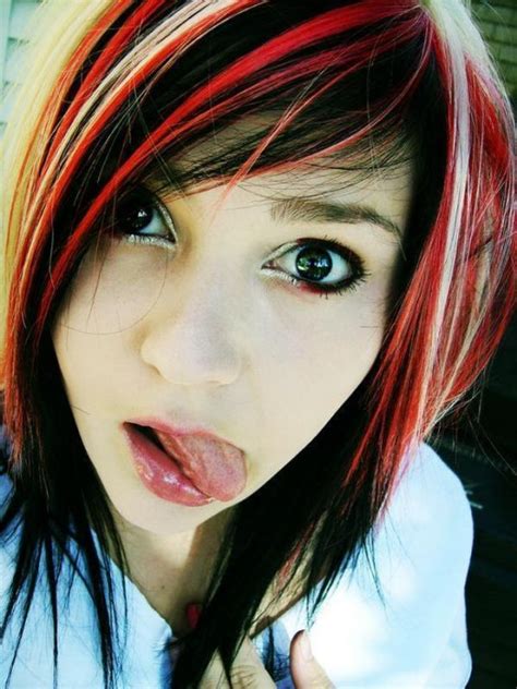Emo Girl With Red Hair Emo Wallpapers Of Emo Boys And Girls