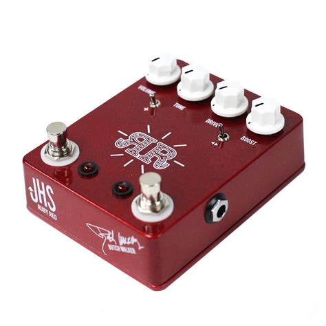 Jhs Pedals Ruby Red Overdrive Distortion And Fuzz Guitar Pedal At
