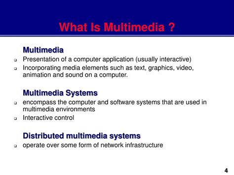 Ppt Lecture 1 Introduction To Multimedia Powerpoint Presentation