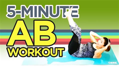 5 Minute Ab Workout Youtube