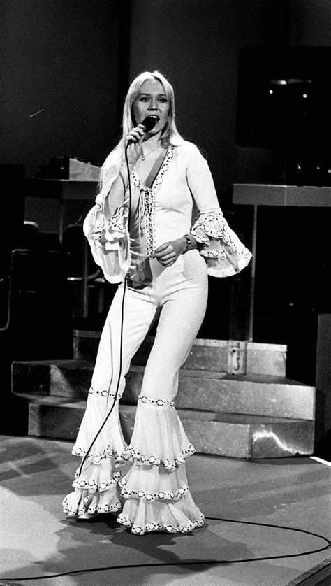 Pin By Hans29623 On Abba Black And White Abba Outfits Abba Costumes Agnetha Fältskog
