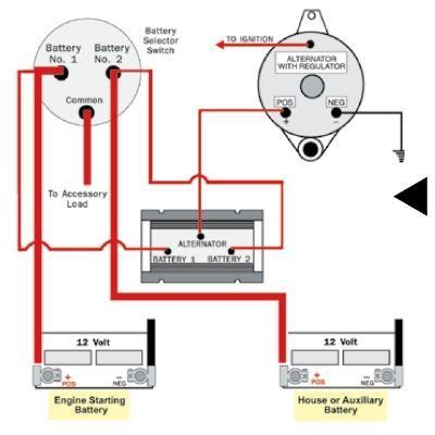 V Battery Isolator Switch Wiring Diagram