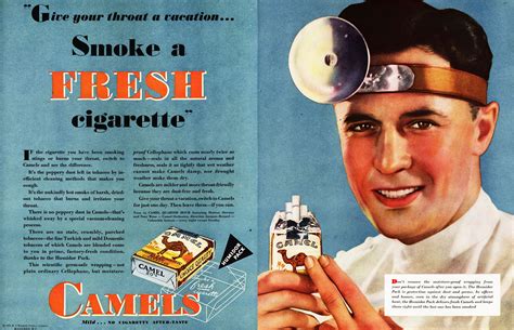 Bad Marketing Ideas 1950s Cigarette Advertising Promo Crunch World