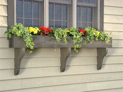 While this project features your plants and flowers, the true star is the window box itself. How to Build a Window Box Planter | Window planter boxes ...