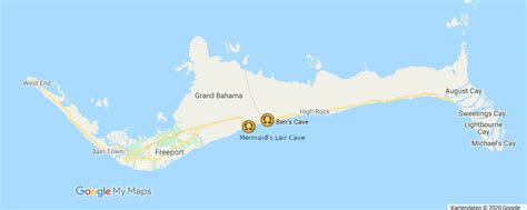 Maps Of Bahamas Grand Bahama Island