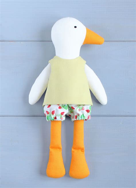 Free Stuffed Duck Sewing Pattern Seetilcaley