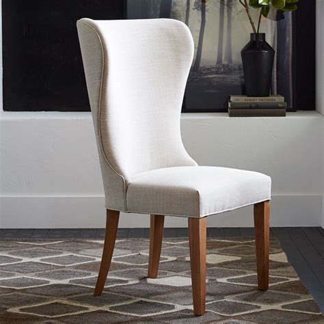 Sophisticated shapes at the back. Wing Back Dining Chairs - Ideas on Foter