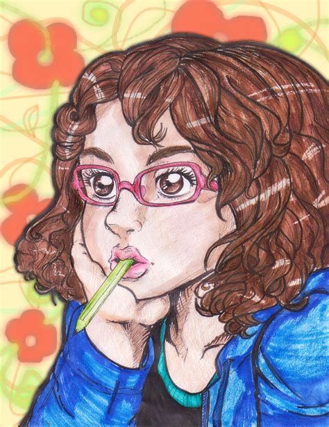 Anime Self Portrait By 4naruto Girl On Deviantart