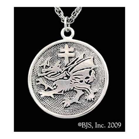 Sterling Silver Vlad Draculas Order Of The Dragon Pendant