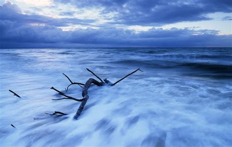 Time Lapse Photo Of Driftwood On Sea Qld Hd Wallpaper Wallpaper Flare