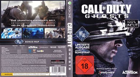 Call Of Duty Ghosts 2013 Xbox One Box Cover Art Mobygames
